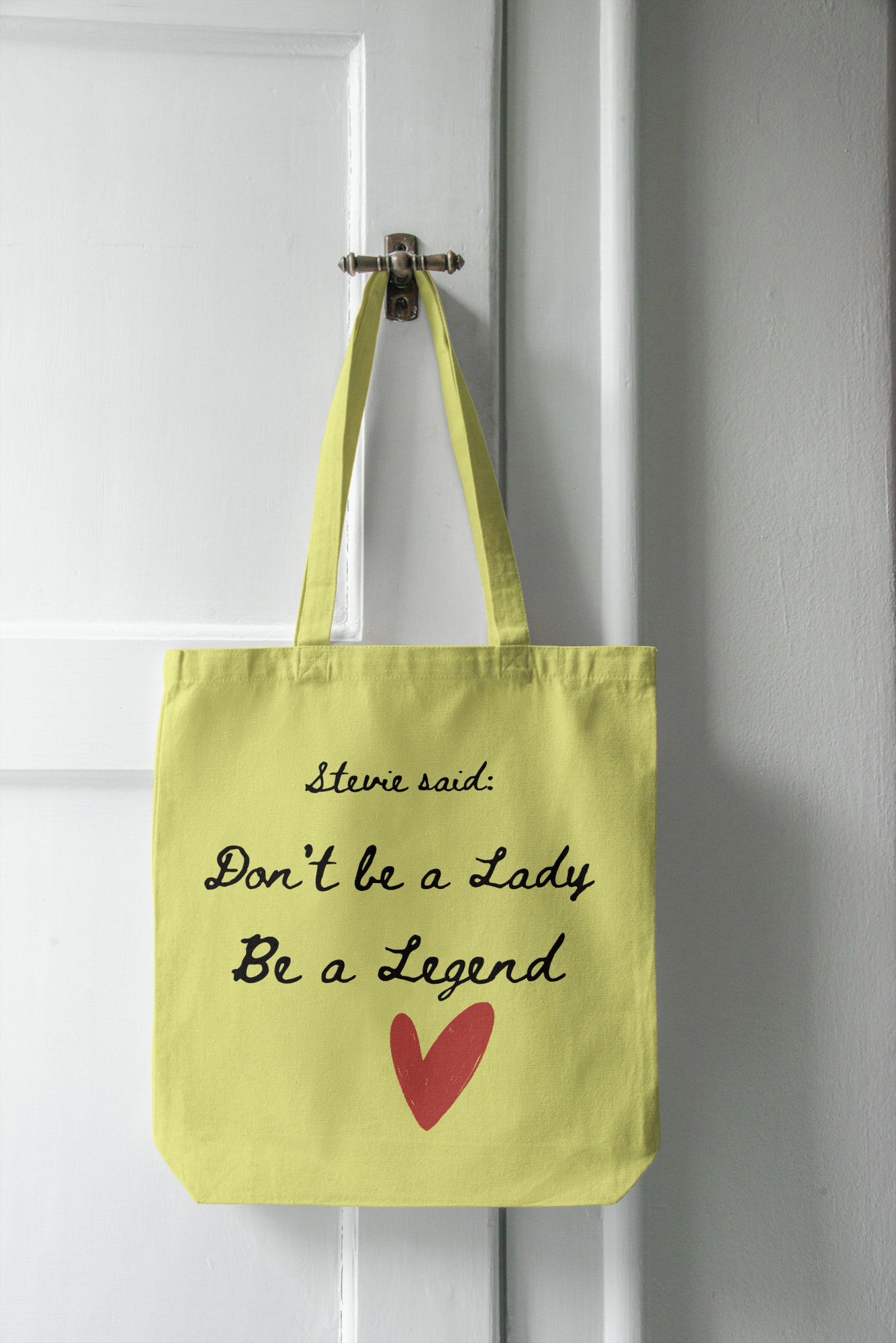 1970 STEVIE HEART TOTE