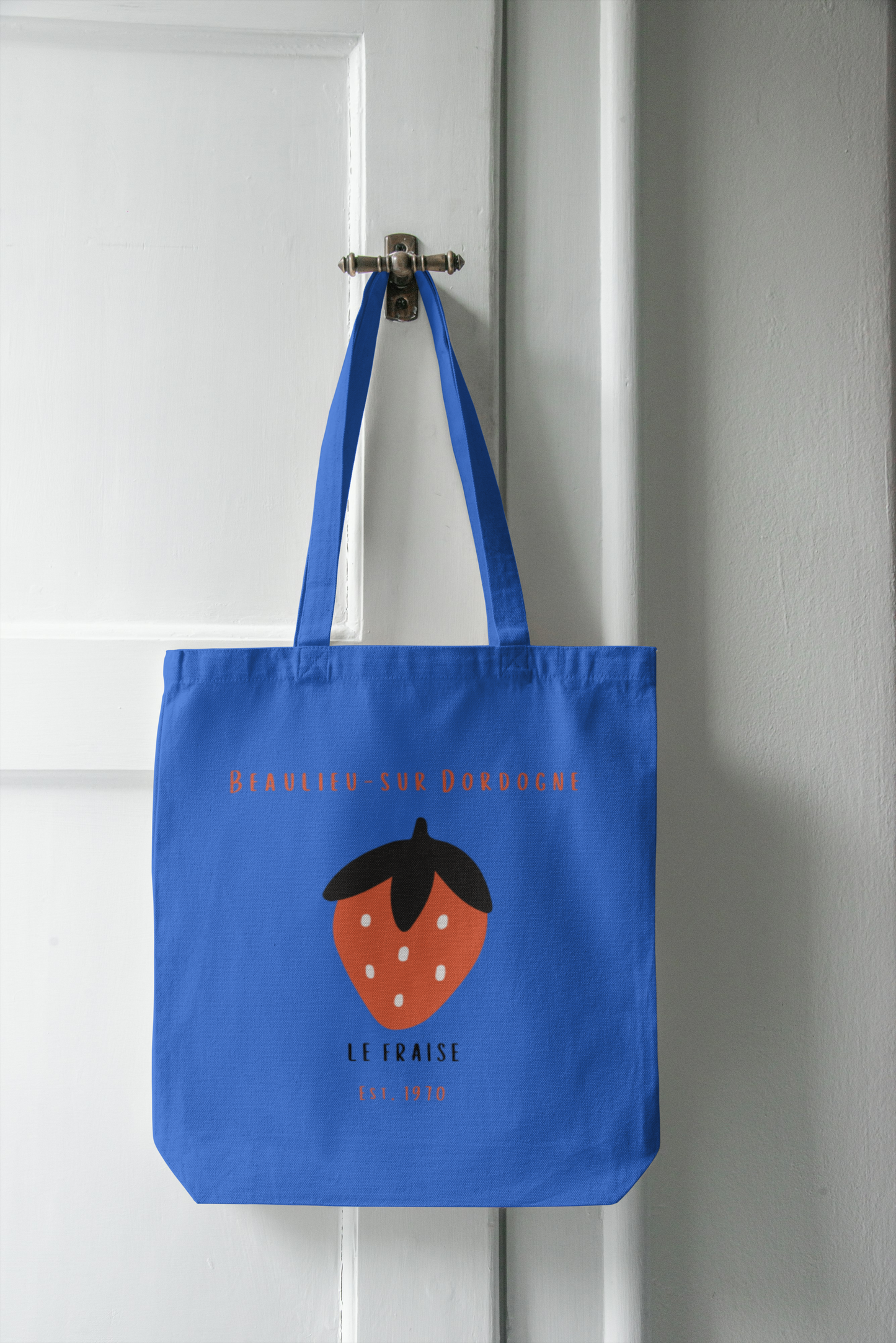 1970 STRAWBERRY TOTE
