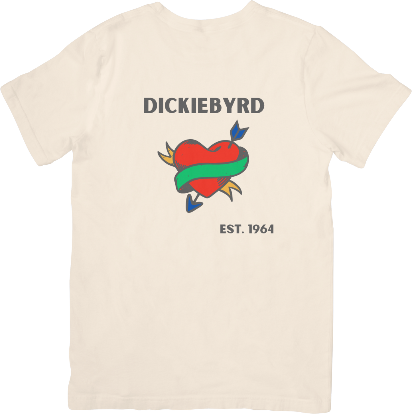 DICKIEBYRD HEART TATTOO TEE