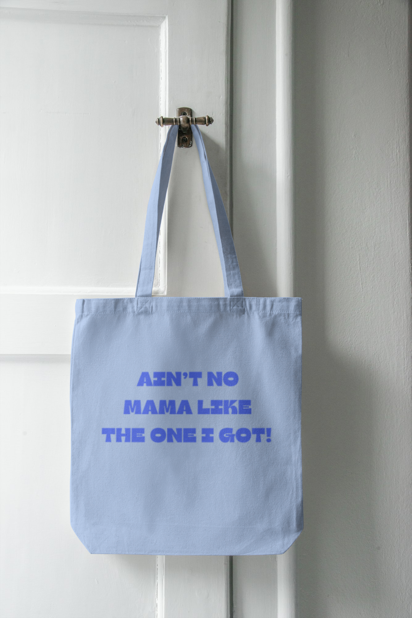 1970 MAMA BLUE TOTE