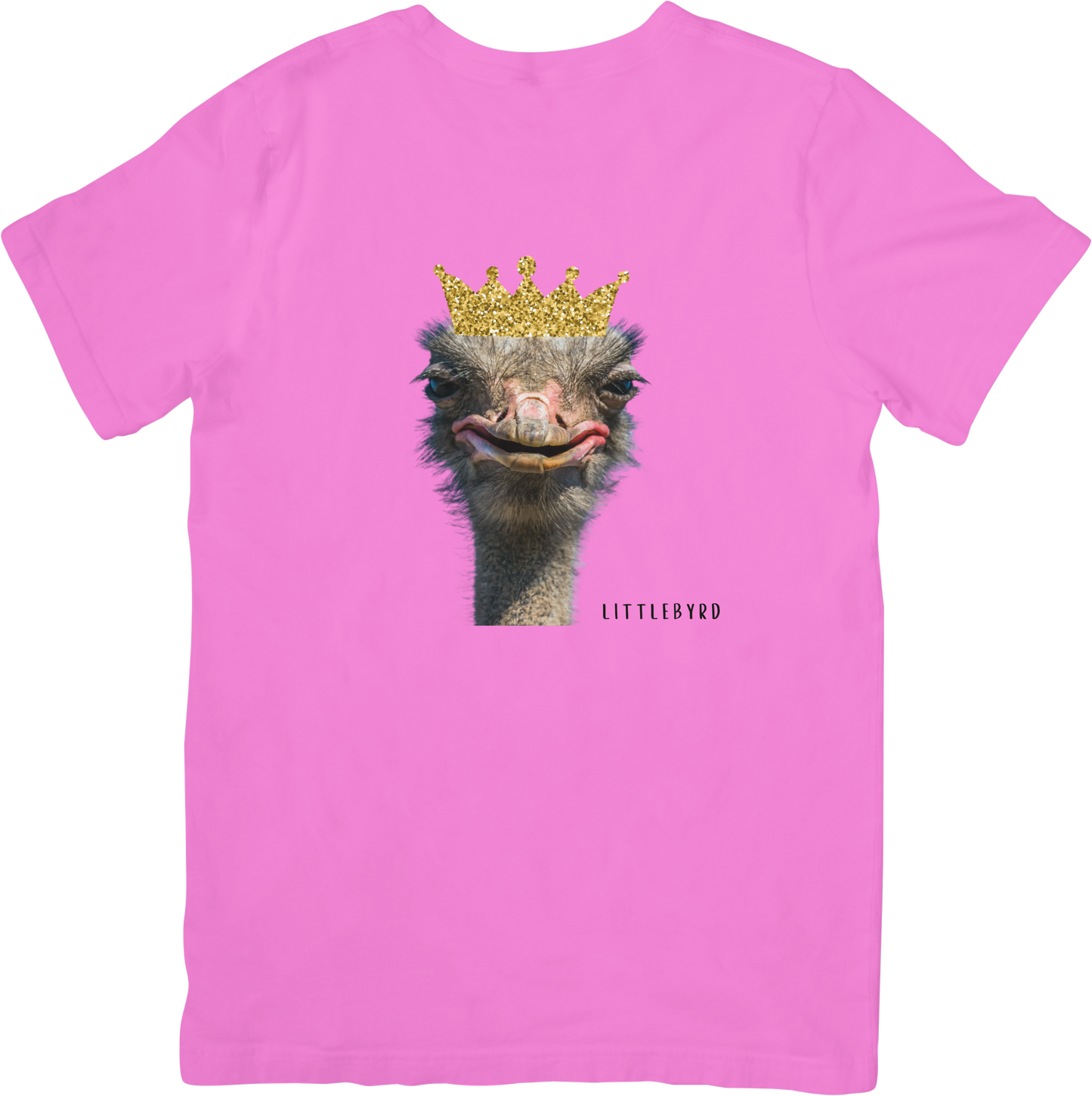 1976 GLITTER OSTRICH TEE