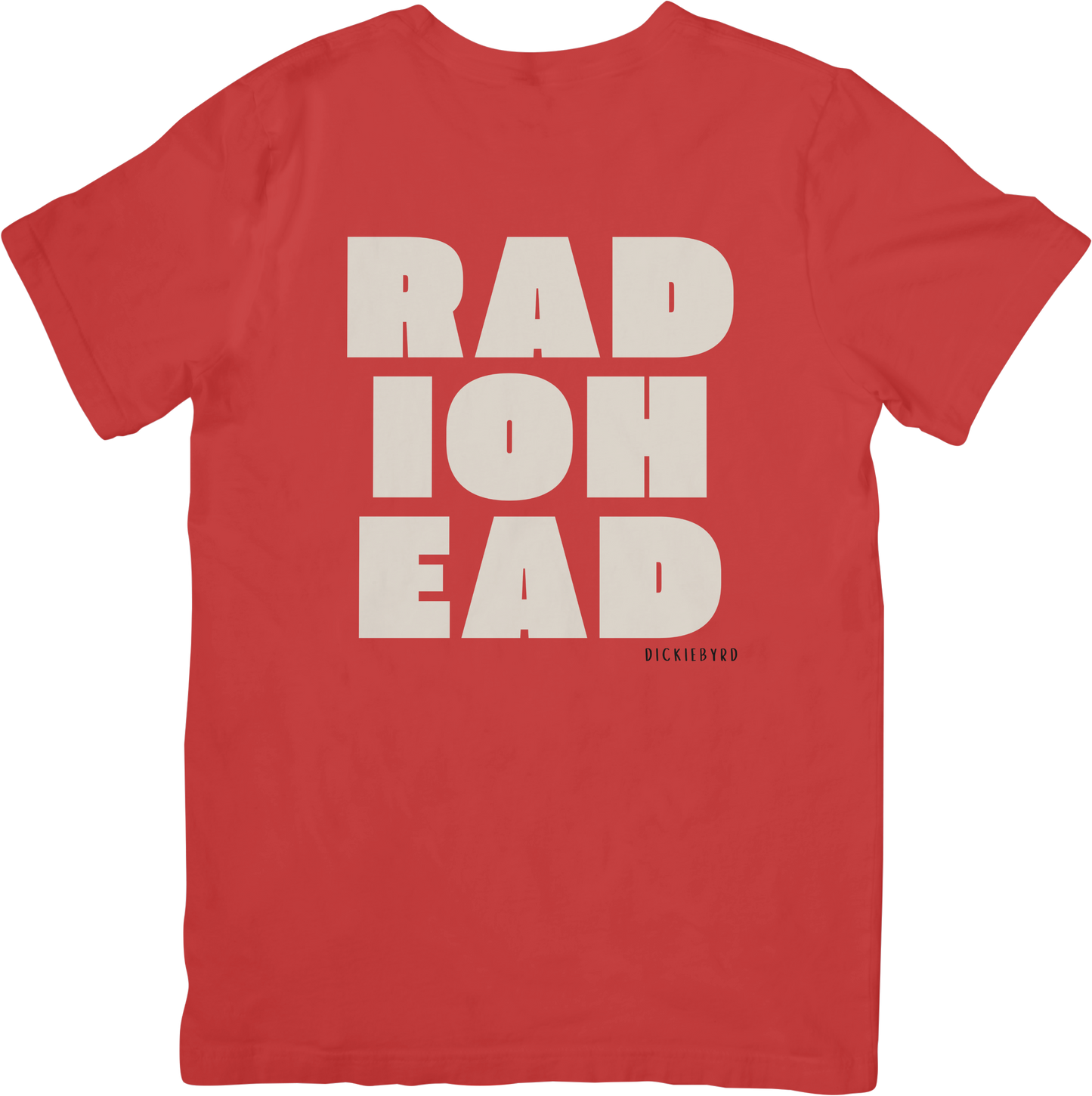 DICKIEBYRD BEIGE RADIOHEAD TEE