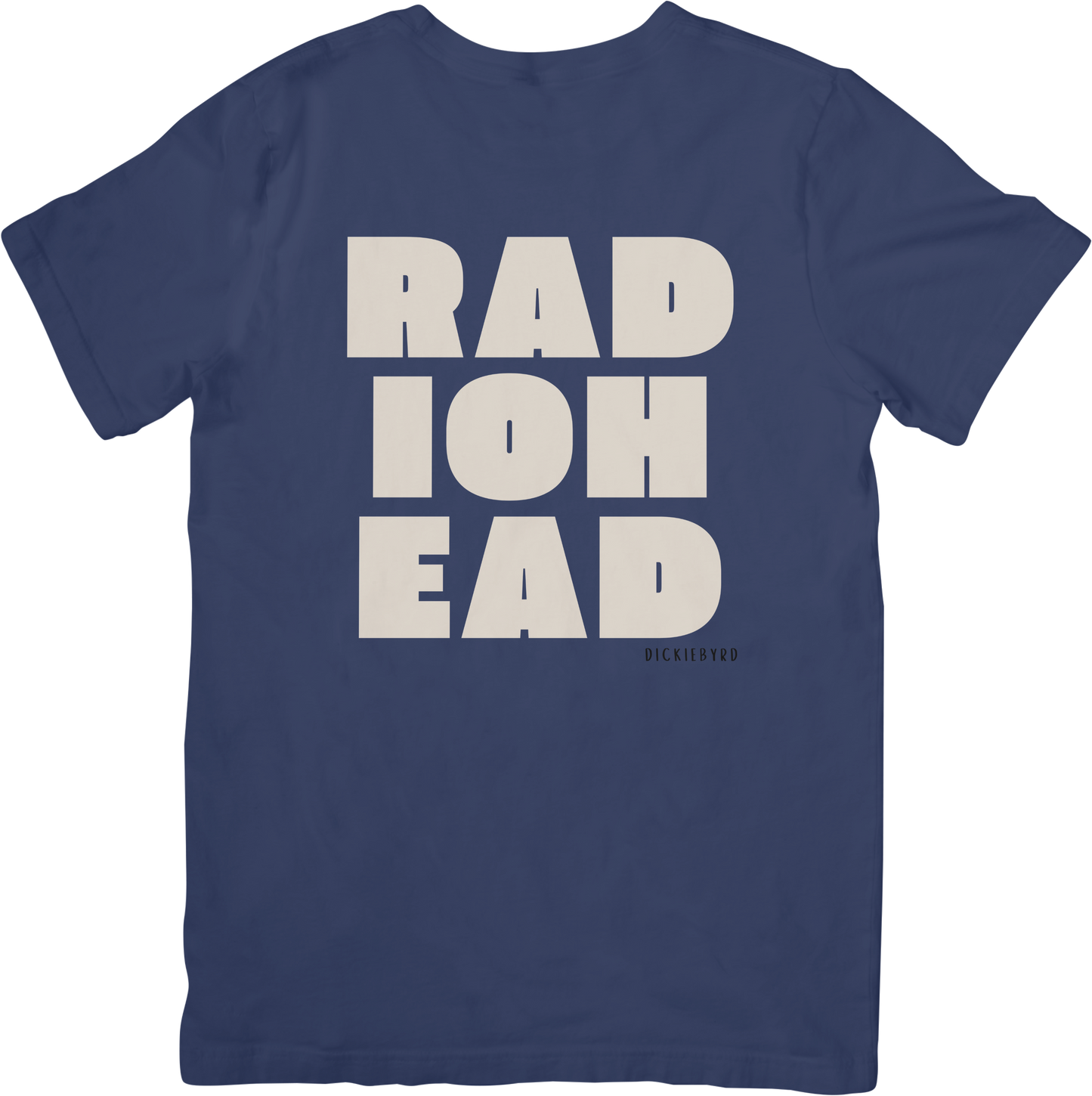 DICKIEBYRD BEIGE RADIOHEAD TEE