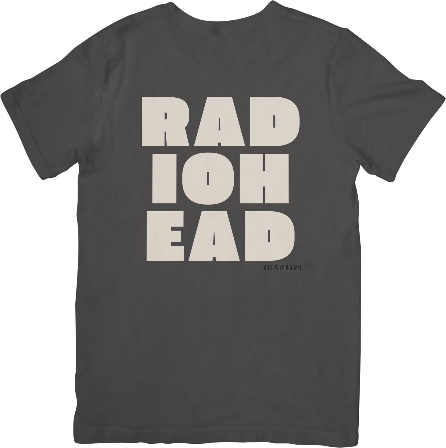DICKIEBYRD BEIGE RADIOHEAD TEE