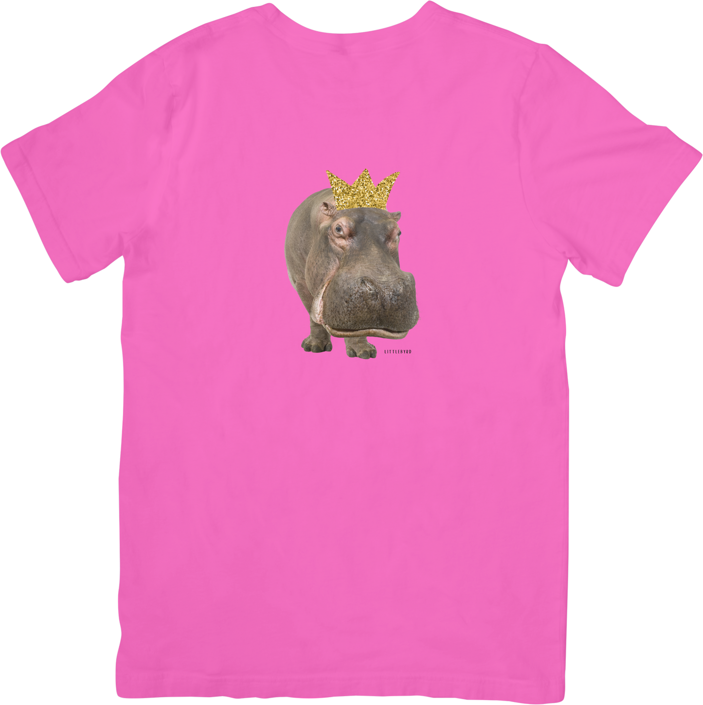 1976 GLITTER HIPPO TEE