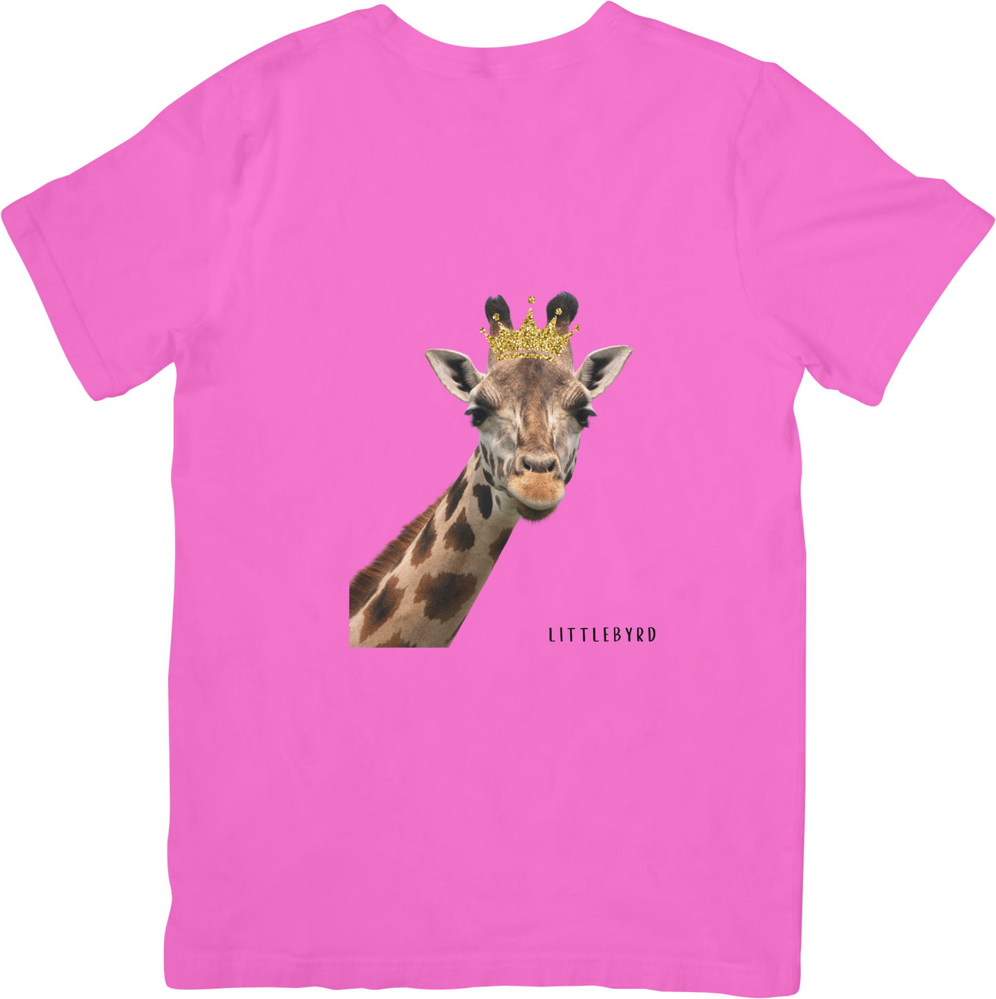 1976 GLITTER GIRAFFE TEE