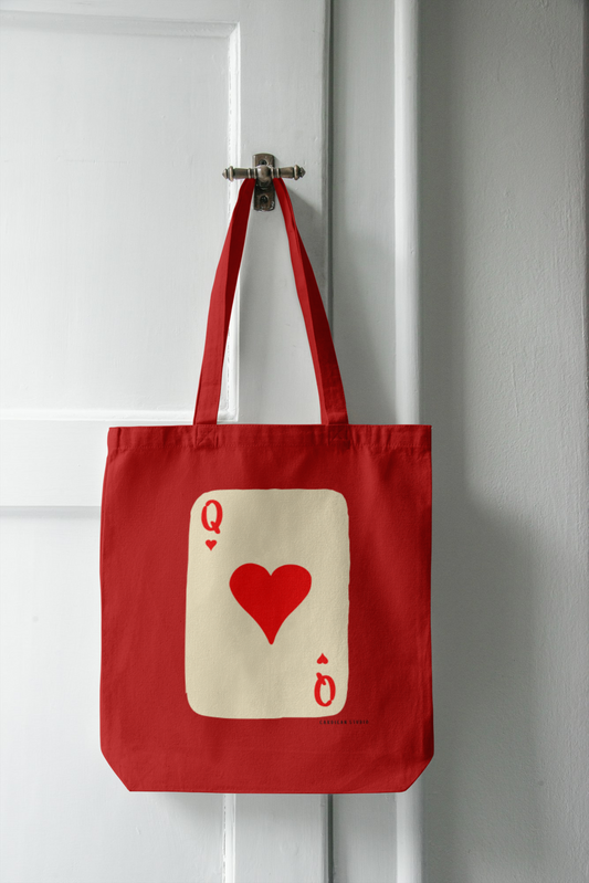 ♥️QUEEN OF HEARTS TOTE