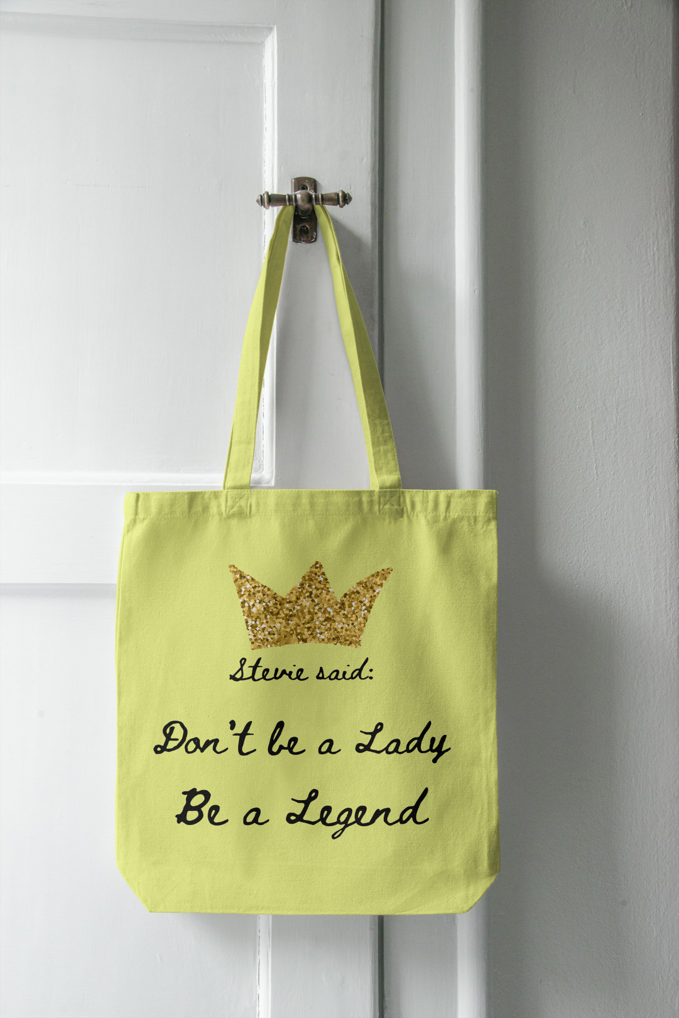 1970 STEVIE CROWN TOTE