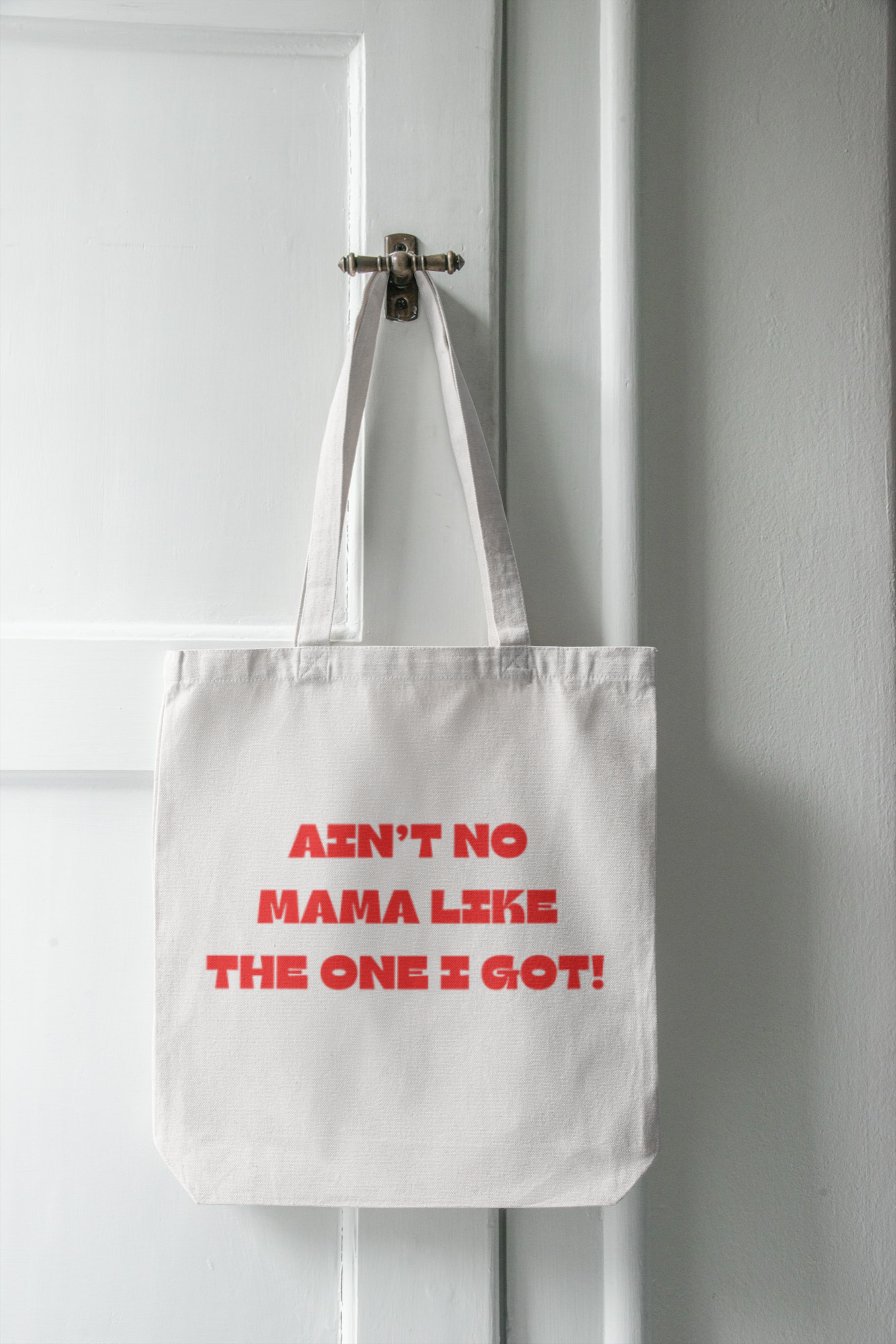 1970 MAMA RED TOTE