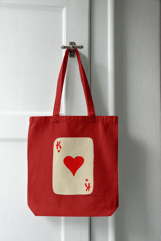 ♥️KING OF HEARTS TOTE