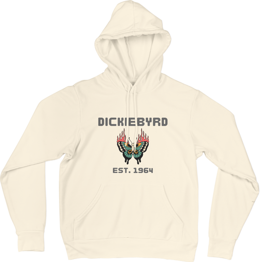 DICKIEBYRD BUTTERFLY TATTOO HOODIE