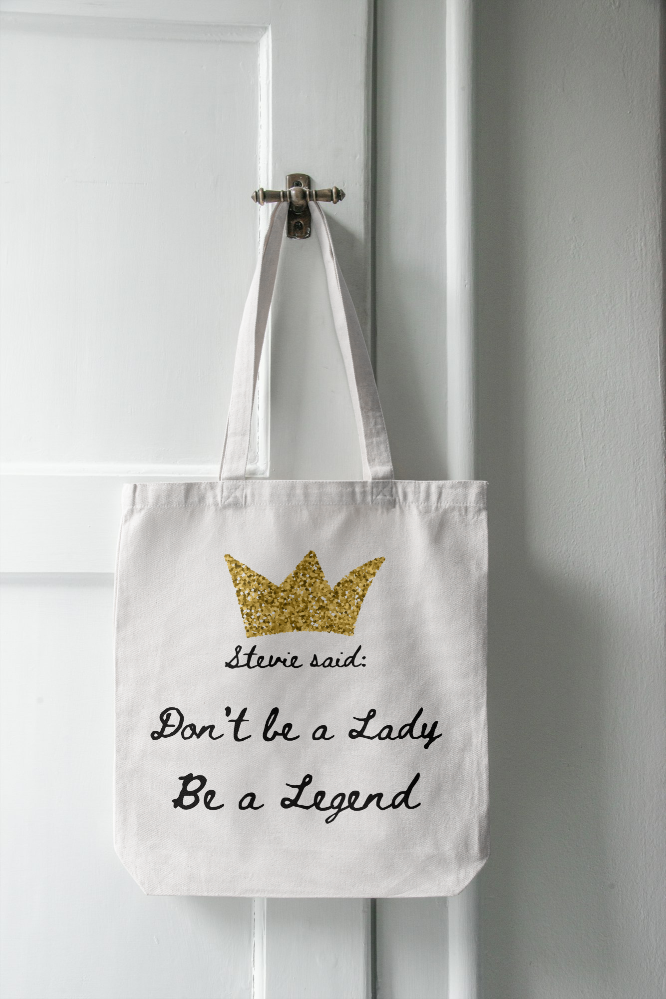 1970 STEVIE CROWN TOTE