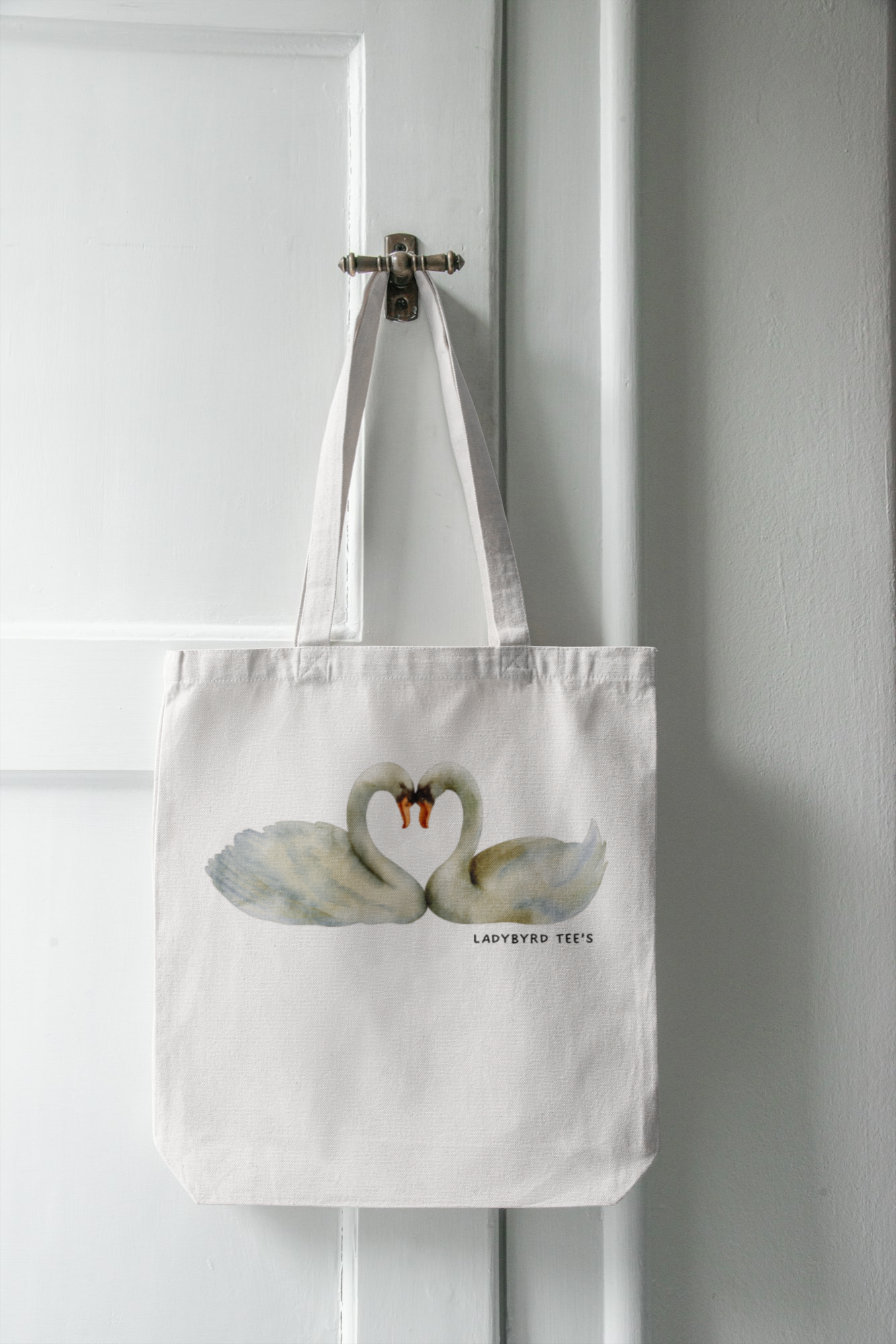 LADY SWAN-HEART TOTE