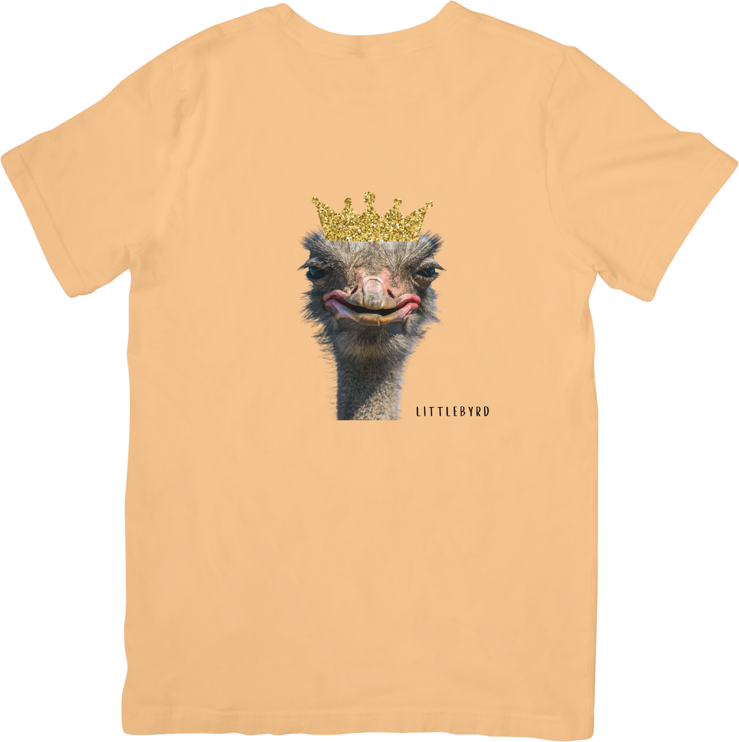 1976 GLITTER OSTRICH TEE