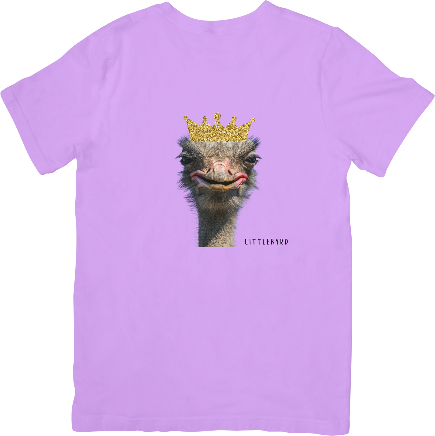 1976 GLITTER OSTRICH TEE