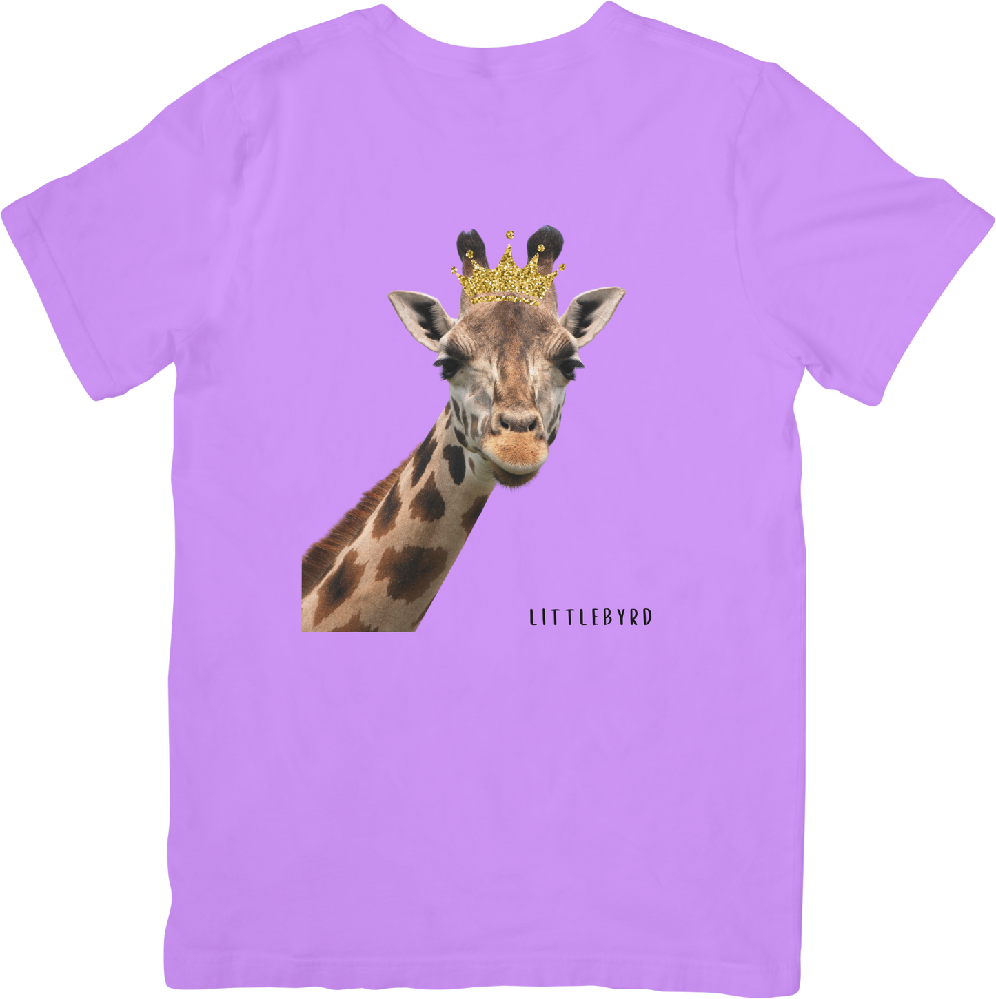 1976 GLITTER GIRAFFE TEE