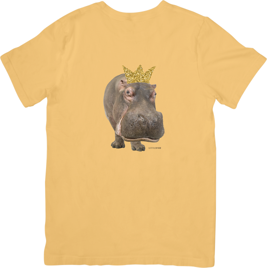 1976 GLITTER HIPPO TEE
