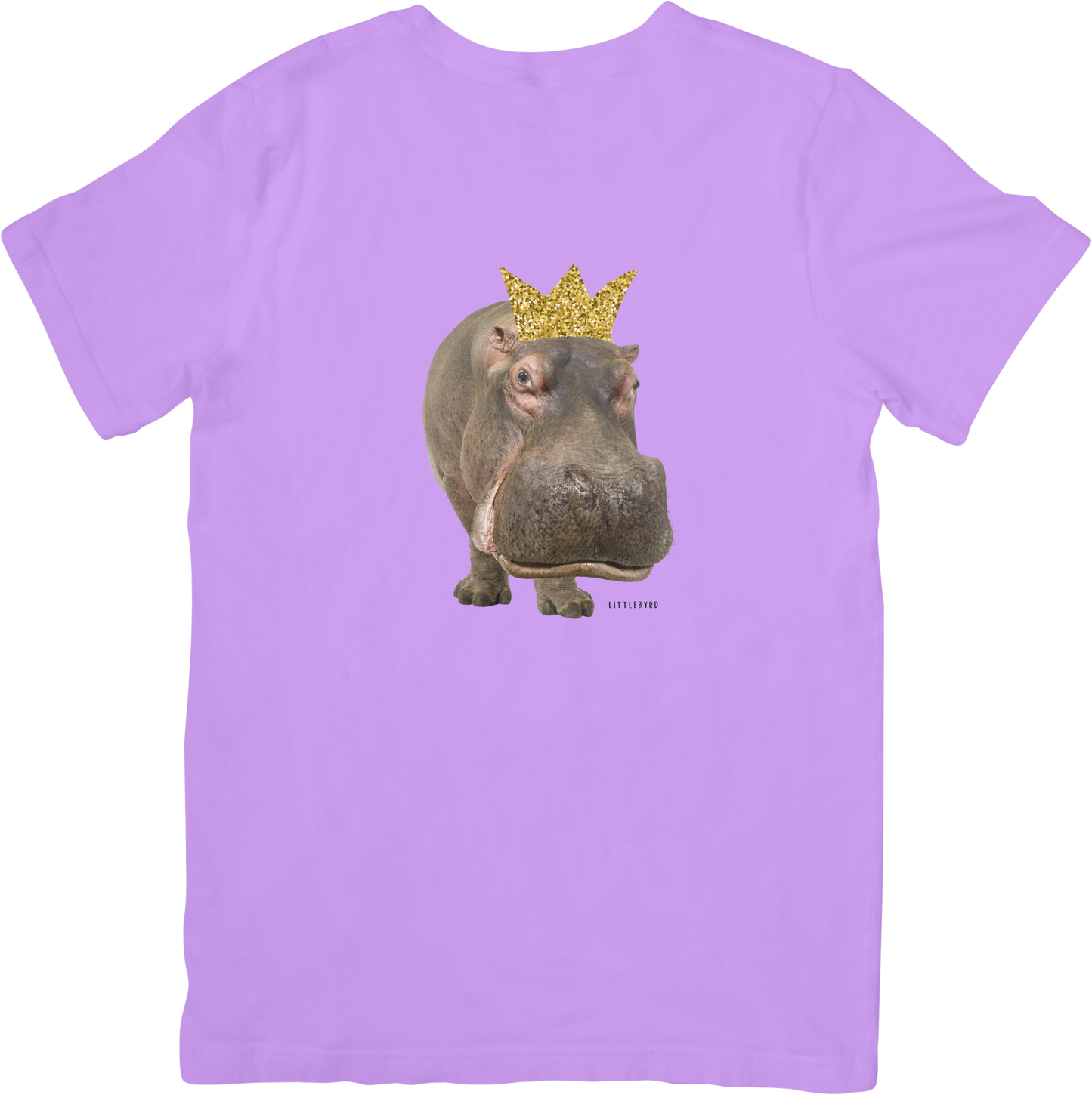 1976 GLITTER HIPPO TEE