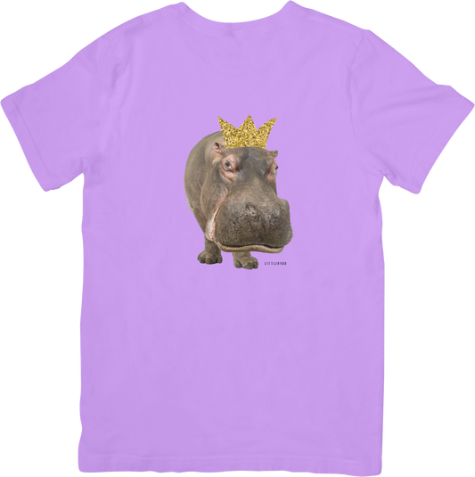 1976 GLITTER HIPPO TEE