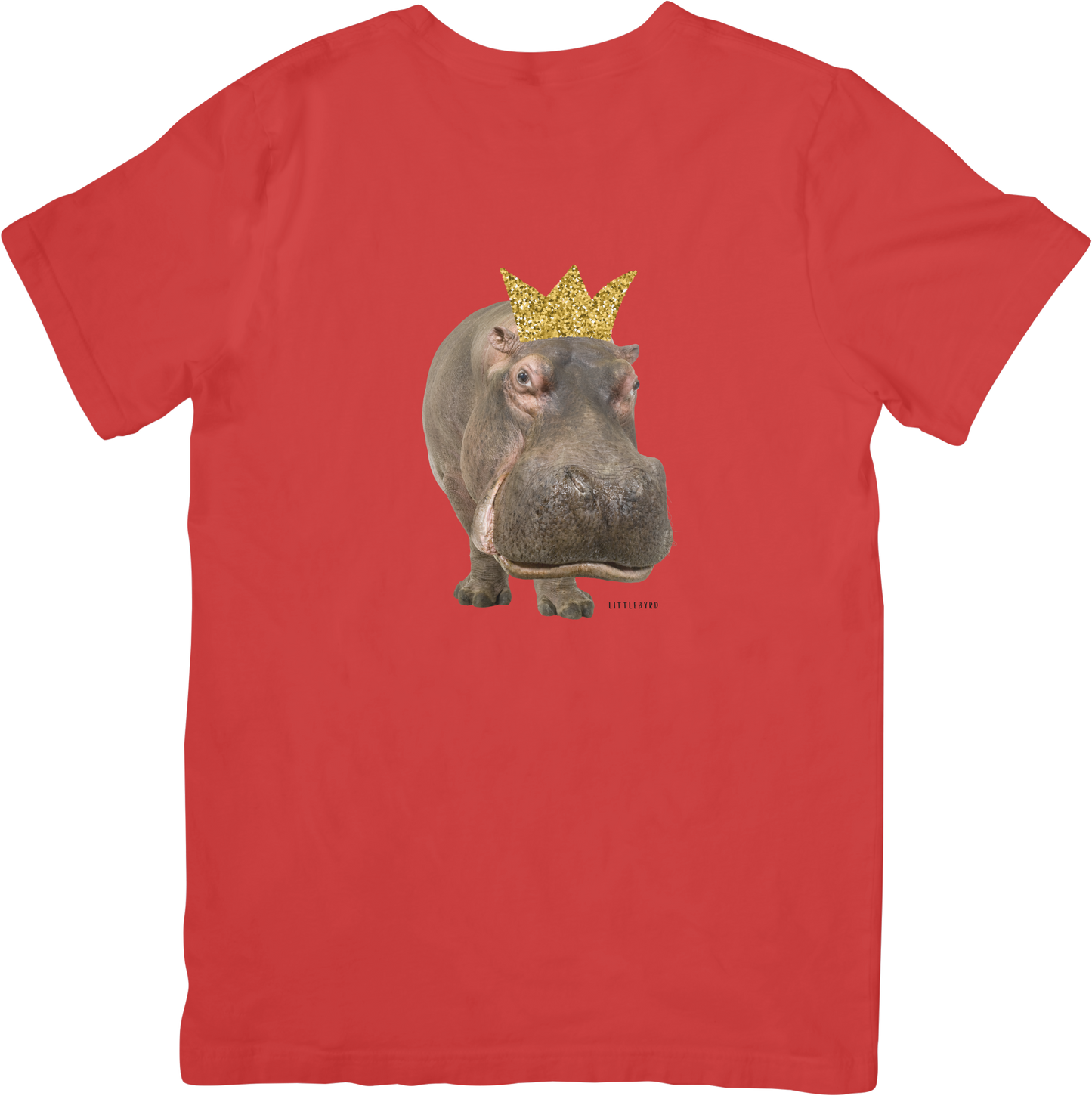 1976 GLITTER HIPPO TEE
