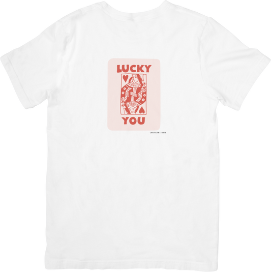 ♥️LUCKY YOU TEE