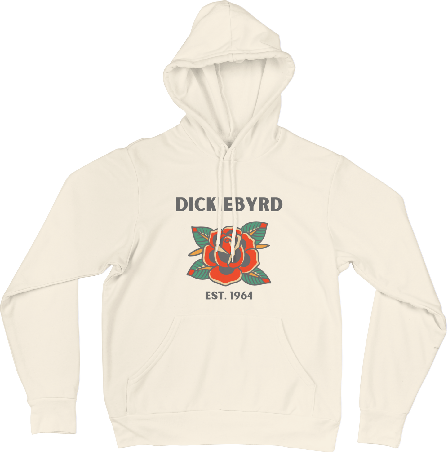 DICKIEBYRD ROSE TATTOO HOODIE