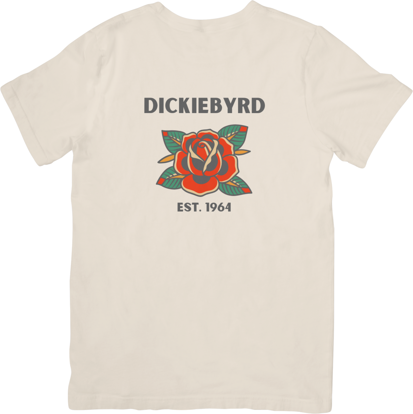 DICKIEBYRD ROSE TATTOO TEE