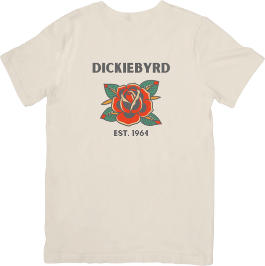 DICKIEBYRD ROSE TATTOO TEE