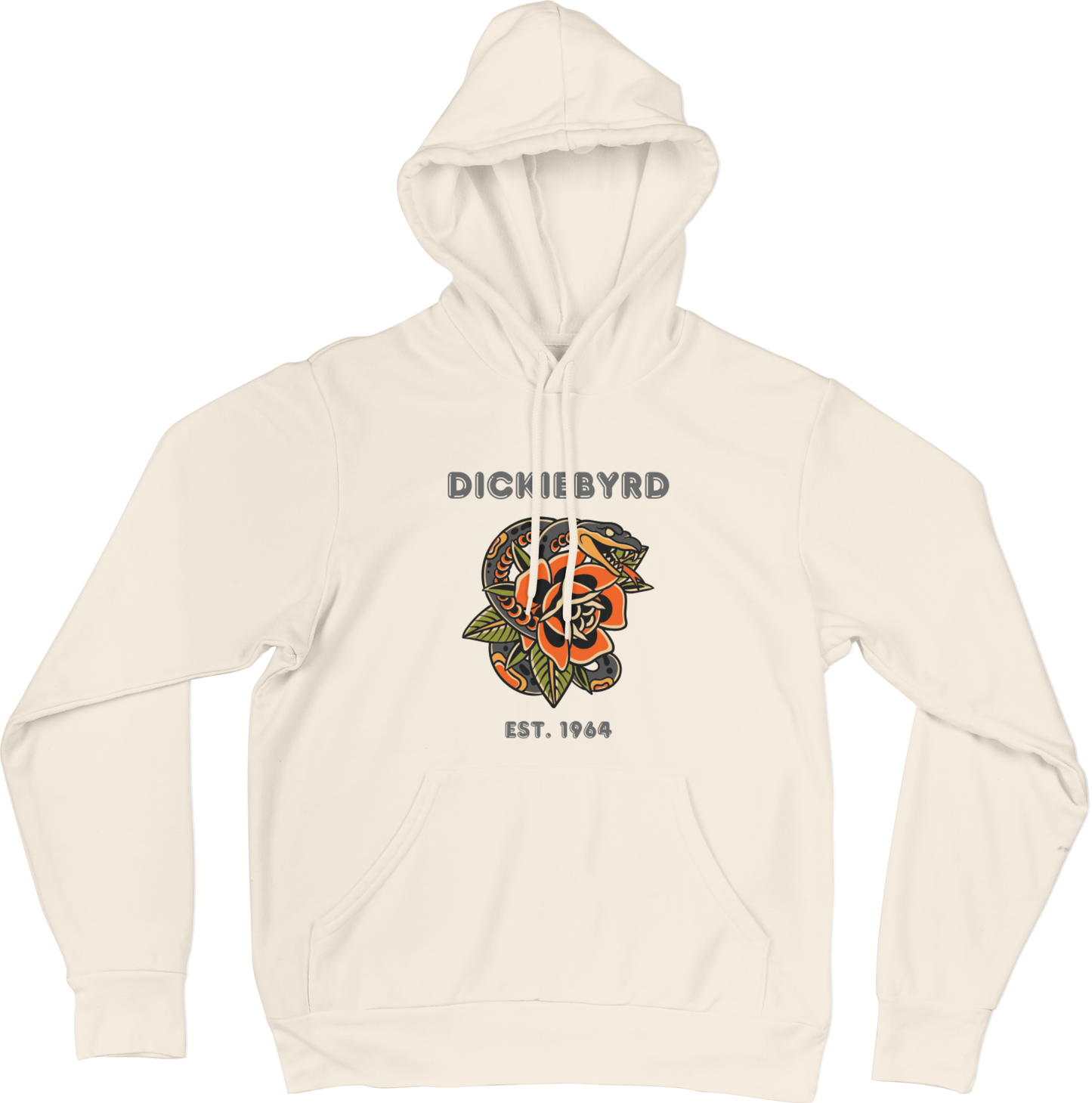 DICKIEBYRD SNAKE TATTOO HOODIE