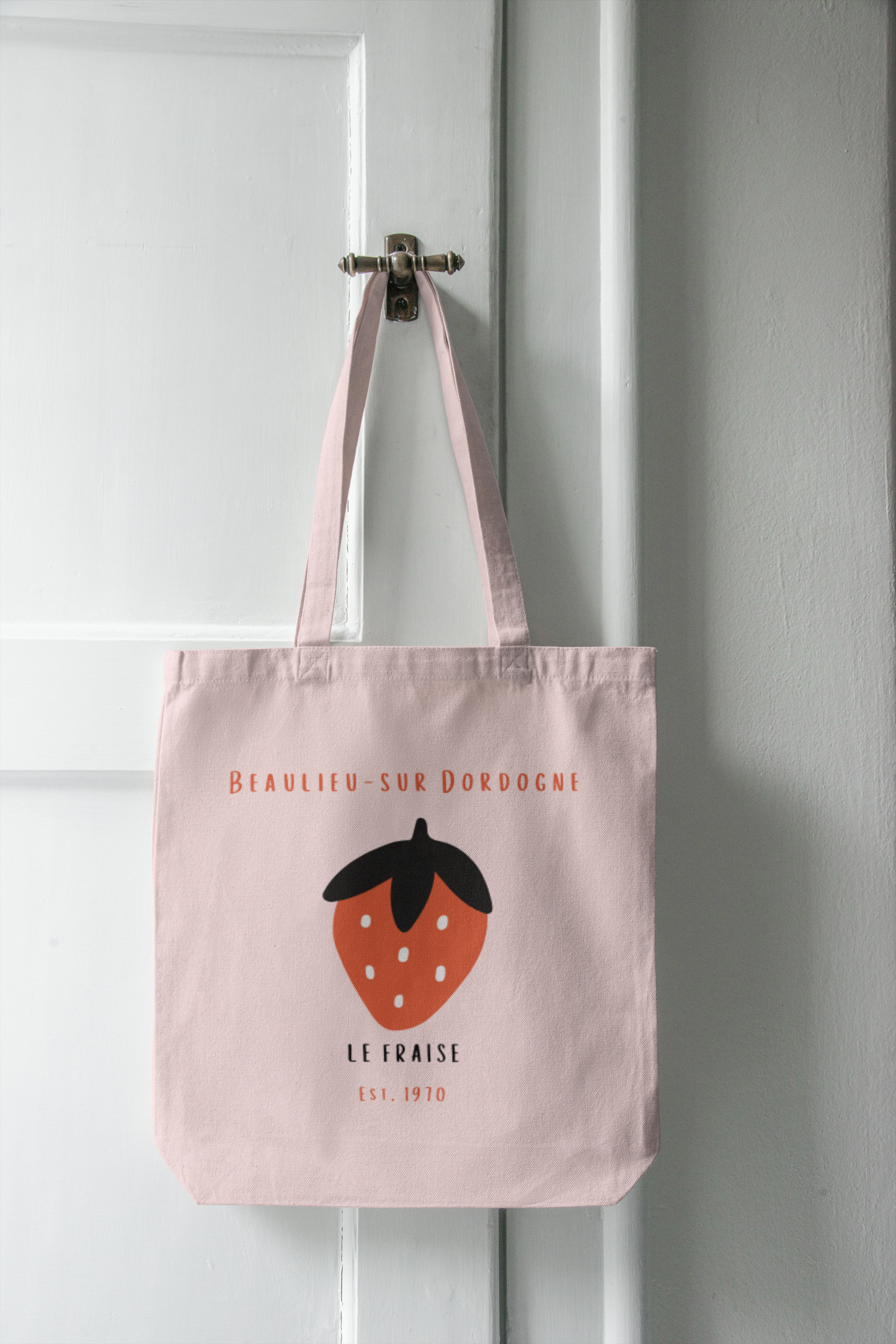 1970 STRAWBERRY TOTE