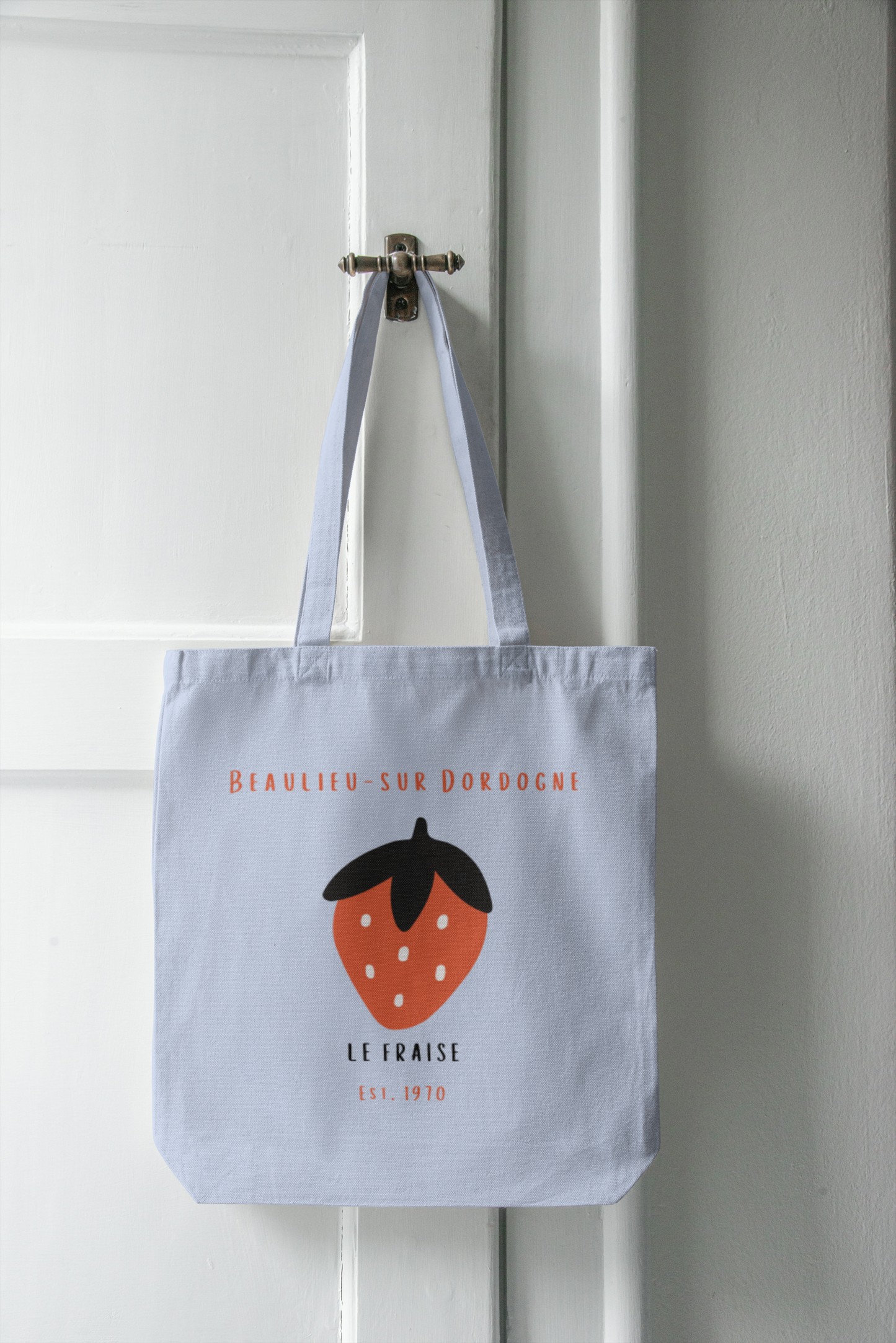 1970 STRAWBERRY TOTE