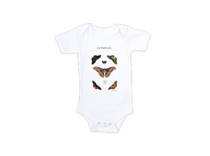 WOOD BUTTERFLY ONESIE